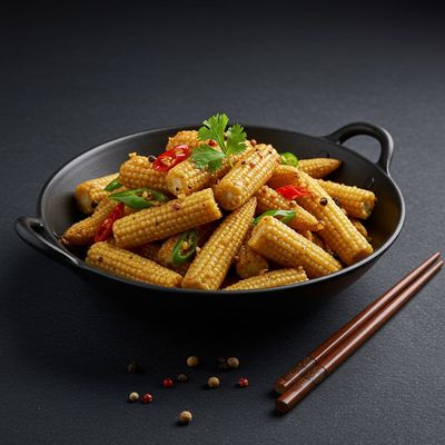 Baby Corn Pepper Dry