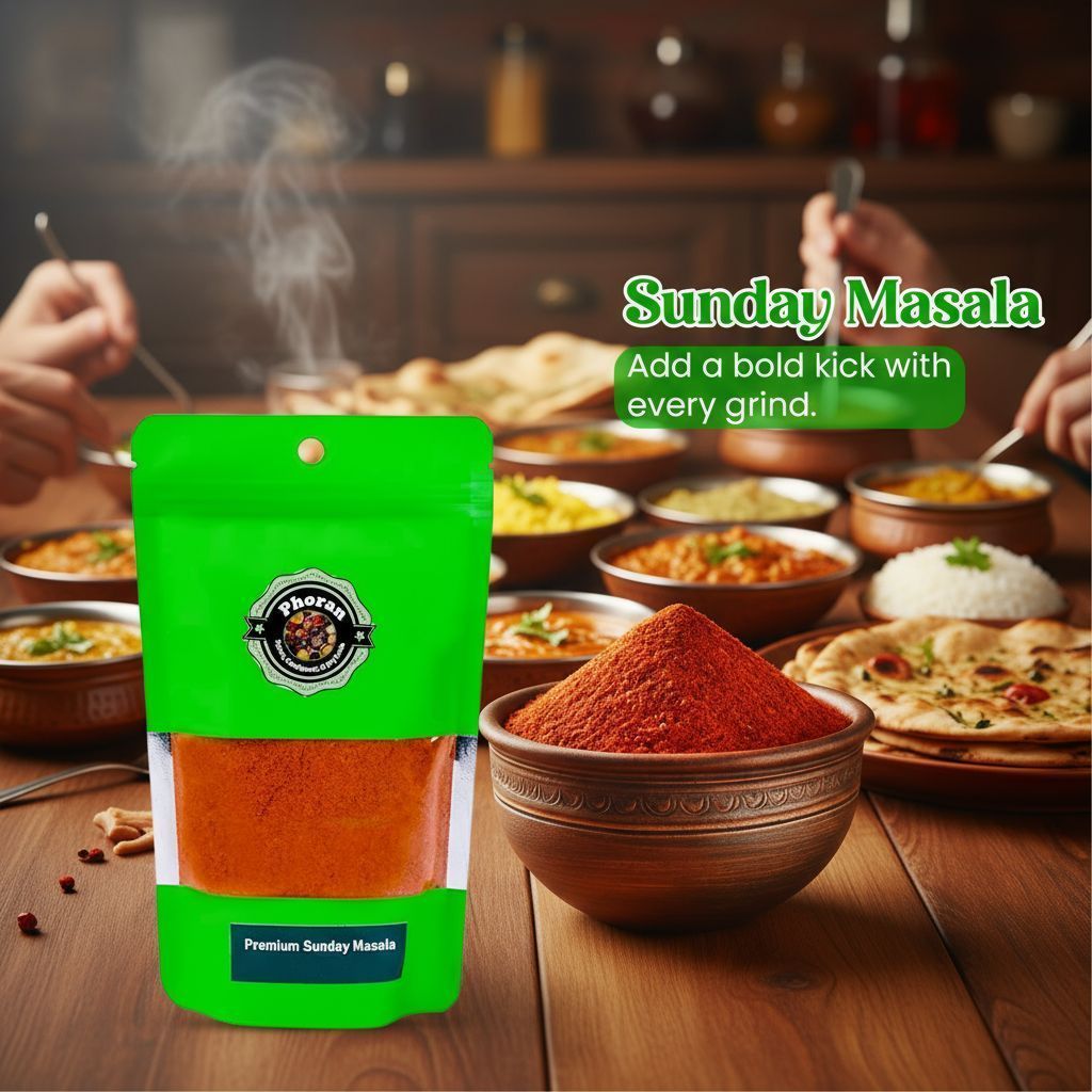 Buy Sunday Family Masala Online India - All-Purpose Spice | Phoran view 2