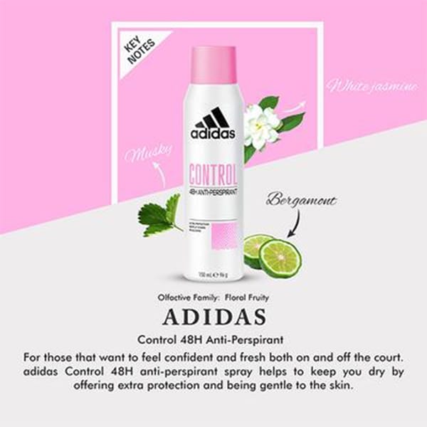 Adidas Control 48H Anti-Perspirant Deodorant For Men view 2