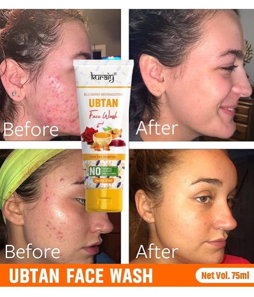 KURAIY - Tan Removal Face Wash For All Skin Type ( Pack of 1 ) view 2