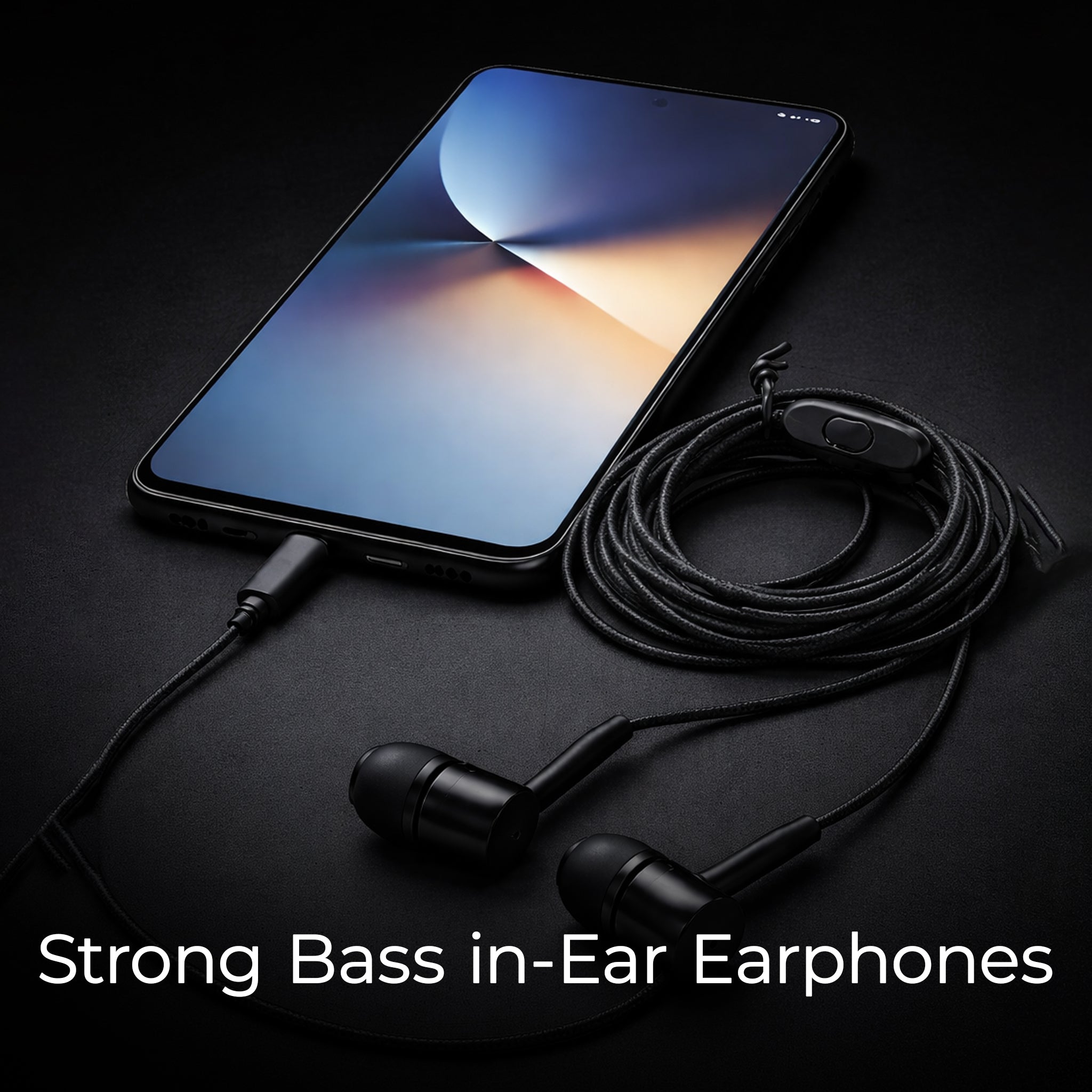 PlugX – Wired In-Ear Earphones with Mic view 2