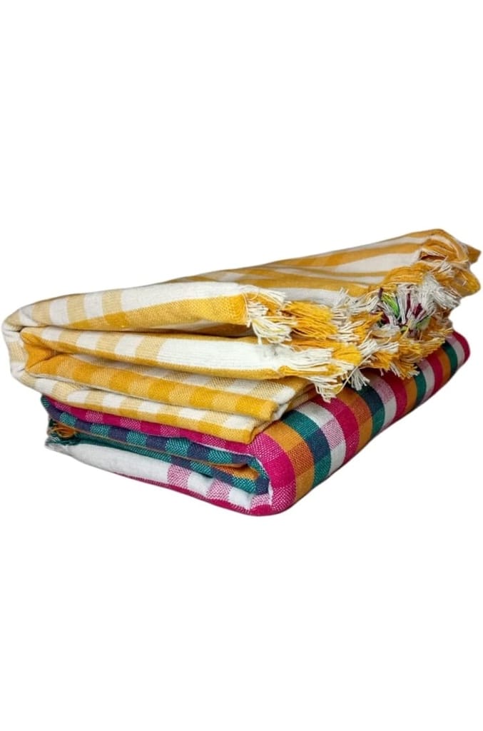 JDE Handloom Cotton bath Towel view 2