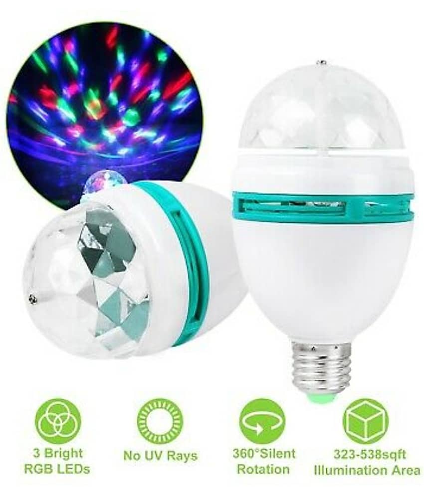 DAJUBHAI - 3W Cool Day Light LED Bulb ( Single Pack ) view 2