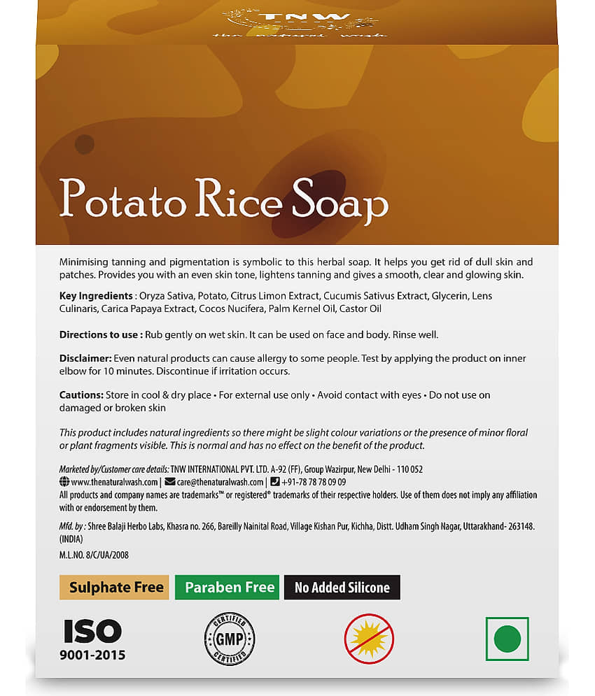 TNW - The Natural Wash - Antibacterial Soap for Normal Skin ( Pack of 2 ) view 2
