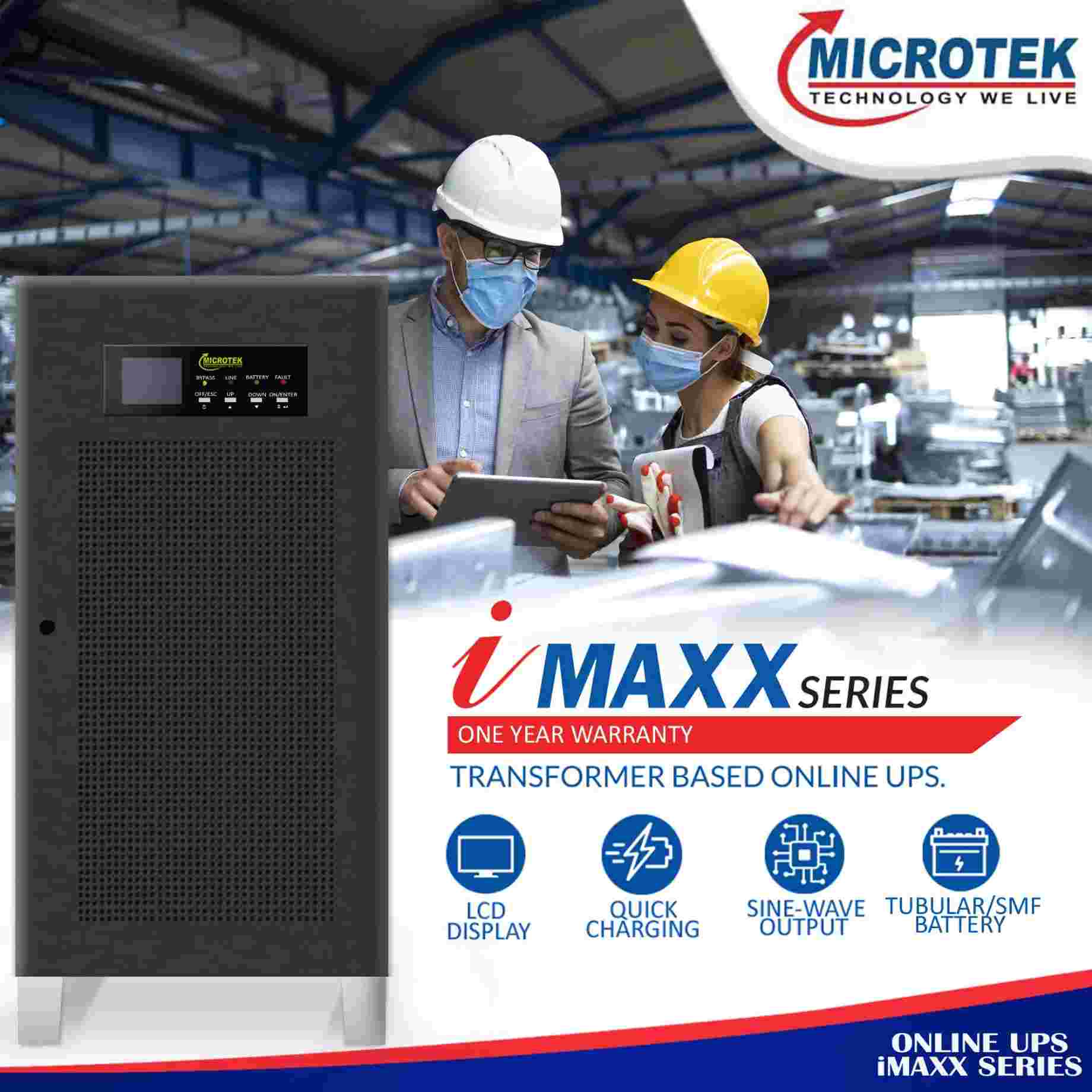 Microtek 15Kva 360V view 2