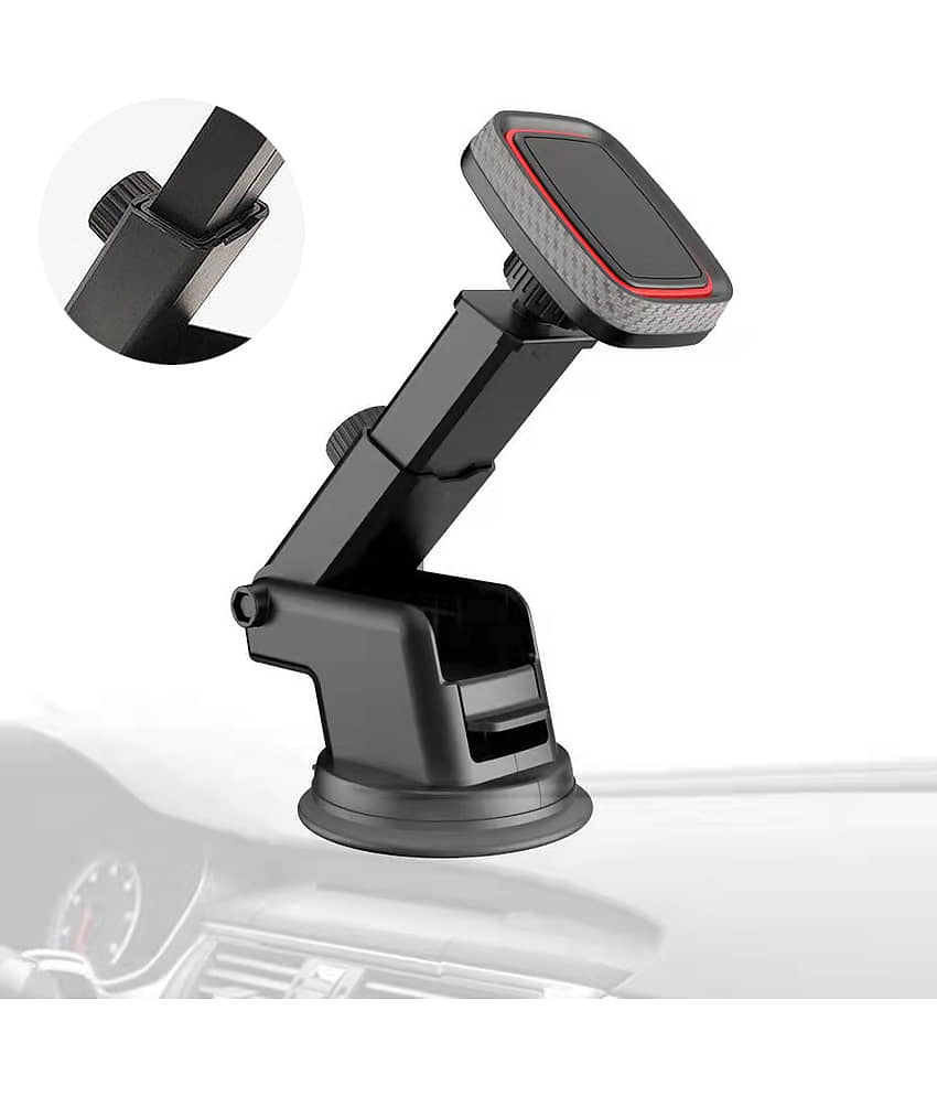 Flenzy Windshield Only Single Clamp Car Mobile Holder - Black view 2