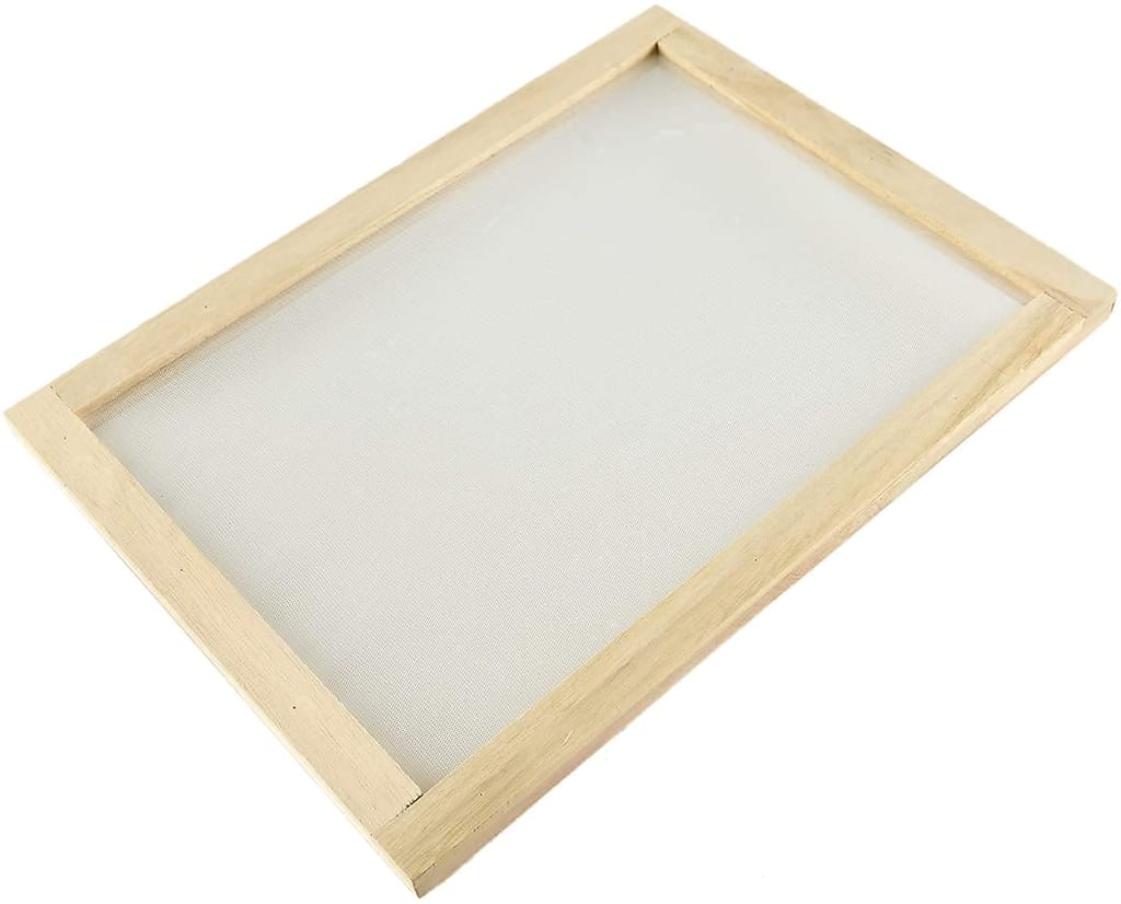 14X14 Wooden Screen Printing Frame with Pre-Stretched 120No. Mesh view 2