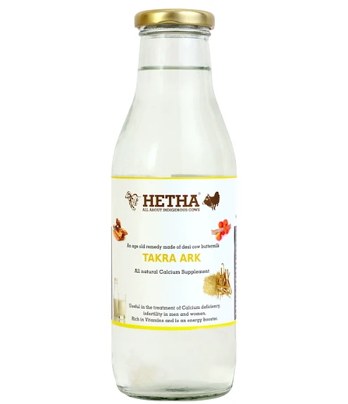 Takra Ark / Natural Calcium Supplement (Size - 500 ml) by HETHA