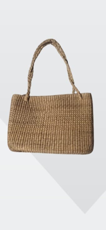 Handmade Water Hyacinth Bag for Women view 2