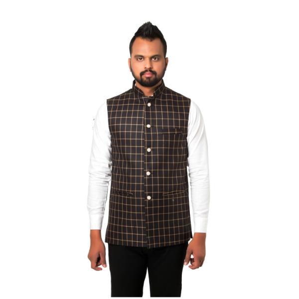 Men's Wear Cadbury Jacket Check Black