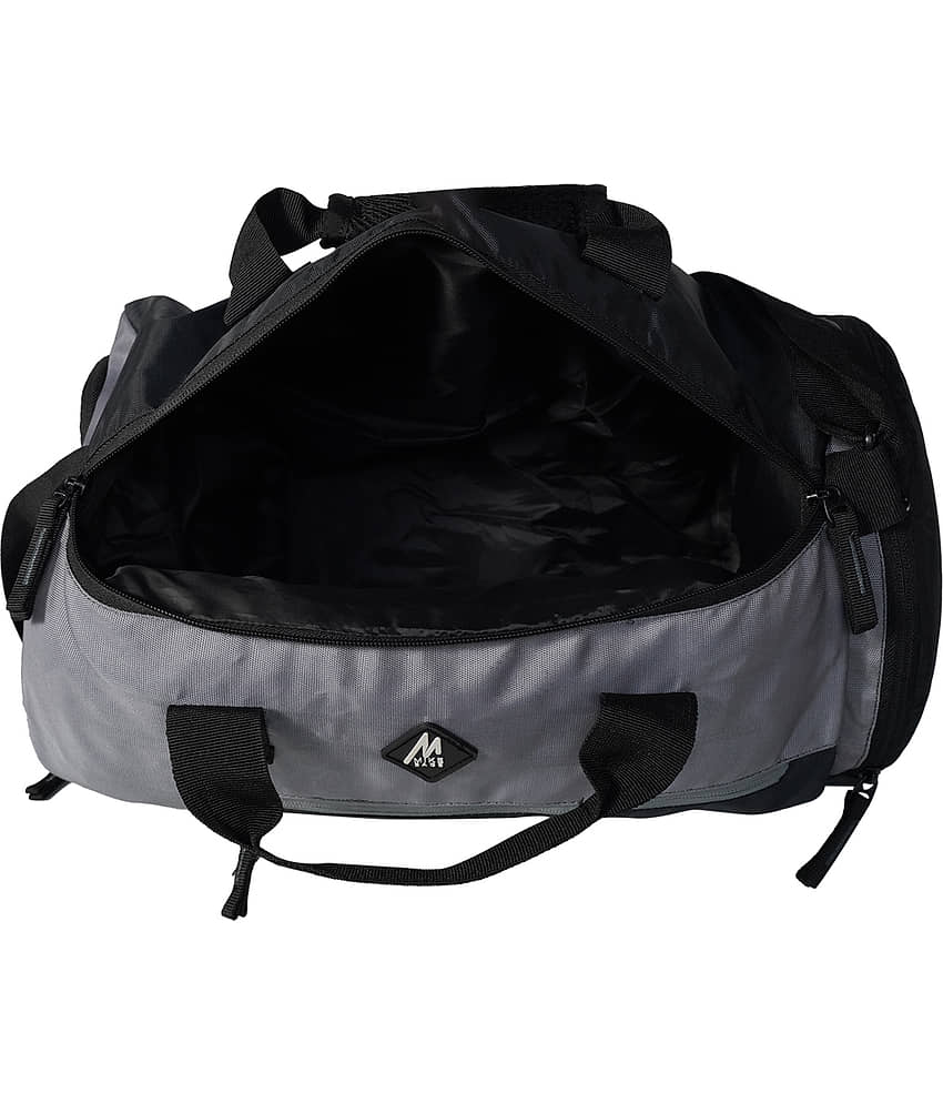 mikebags Polyester Grey 20 Ltrs Gym Bag view 2