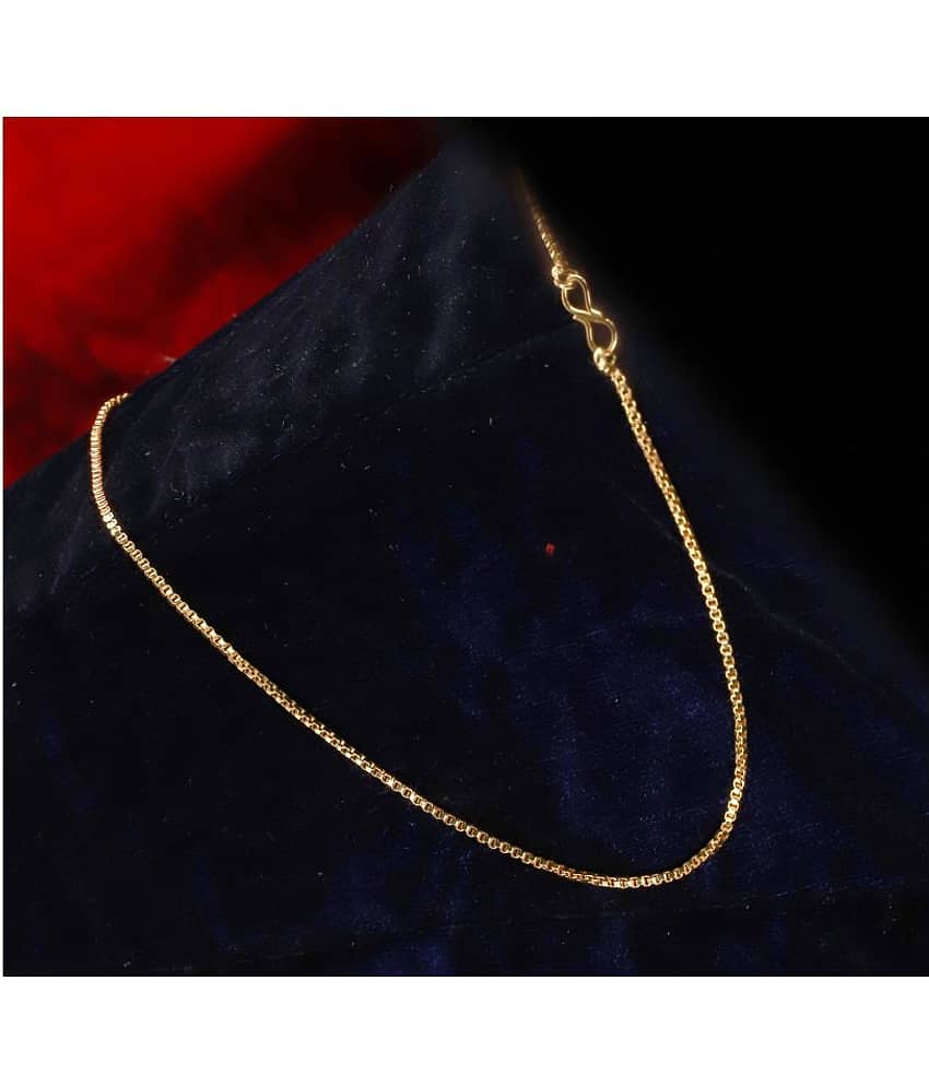 SHANKH-KRIVA Gold Plated Chain ( Set of 1 ) view 2