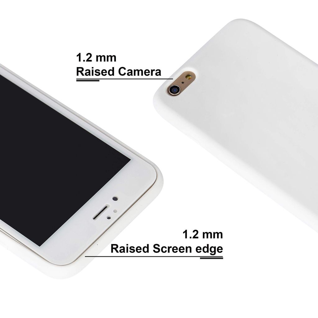 LIRAMARK Liquid Silicone Soft Back Cover Case for Apple iPhone 6 / 6S view 2