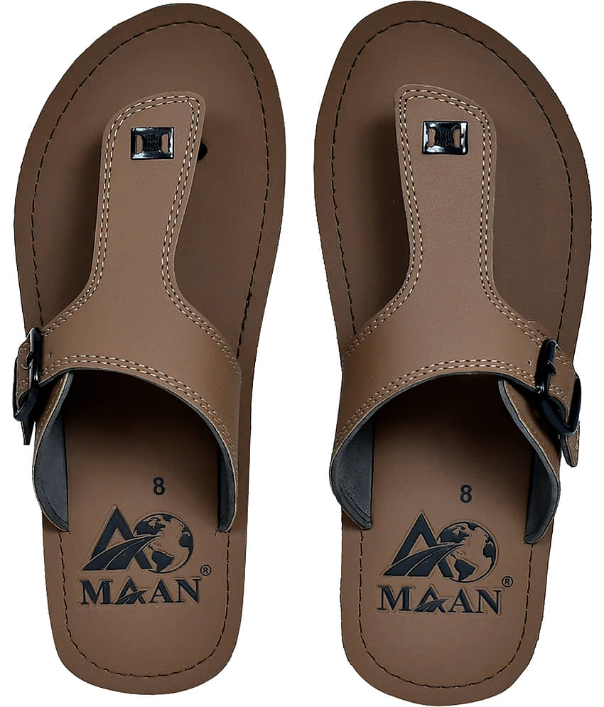 MAAN White Men's Thong Flip Flop view 2