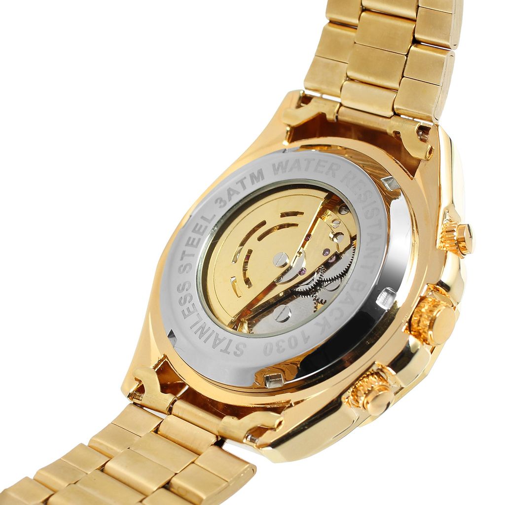Khrist Auto Kinetics Classic Ease: Timepiece Portfolio Inside Revolving Gears Uncomplicated Grace: Automatic Mechanical Watch Collection Simplistic Elegance Analog Watch For Men view 2