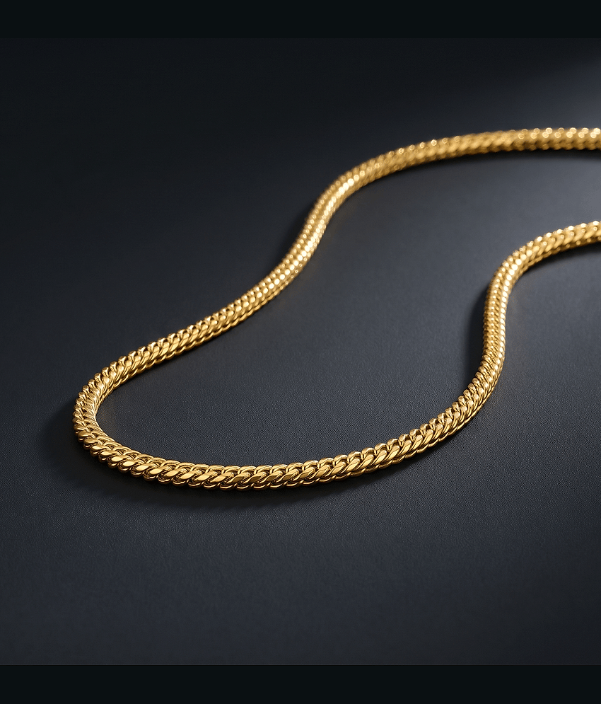 AKLINA Gold Plated Chain ( Set of 1 )
