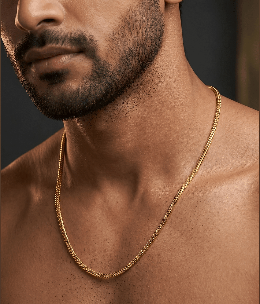 AKLINA Gold Plated Chain ( Set of 1 ) view 2