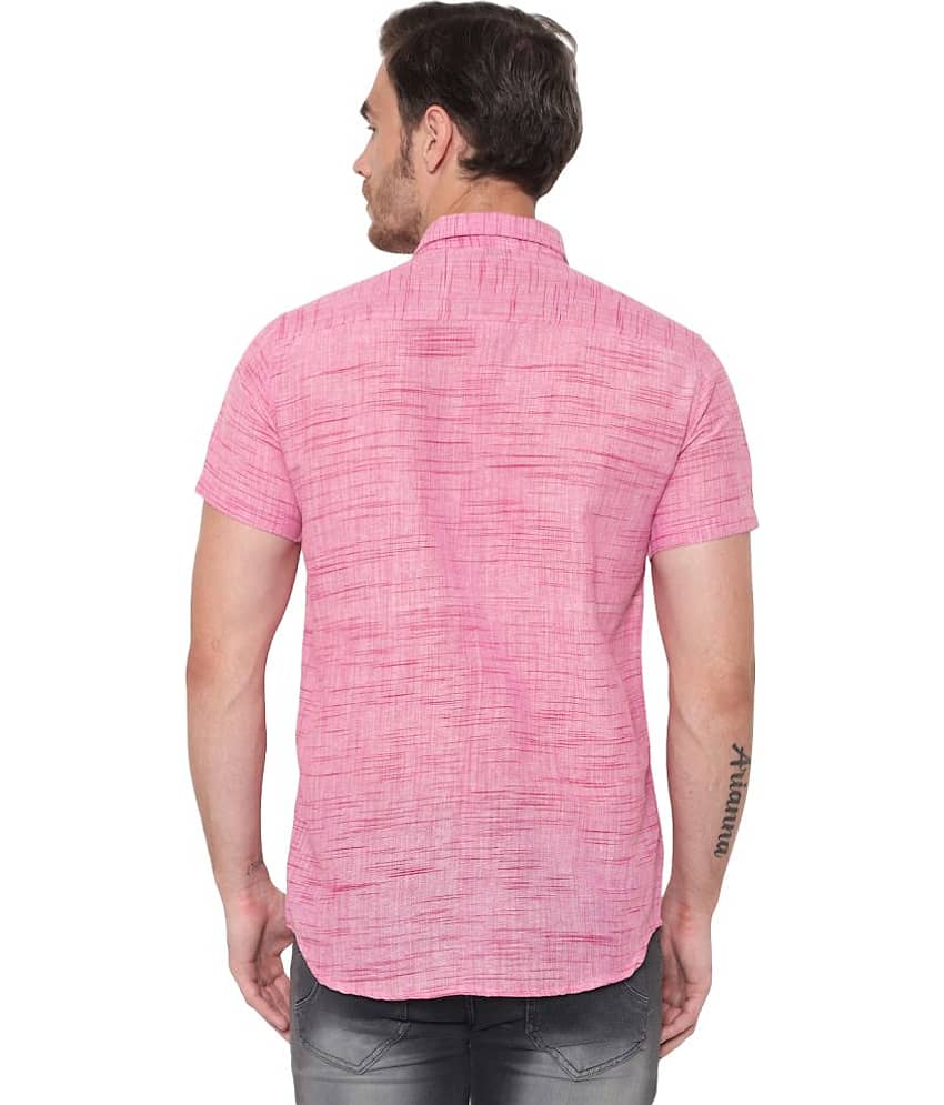 Latest Chikan - Blue Cotton Blend Regular Fit Men's Casual Shirt (Pack of 1) view 2