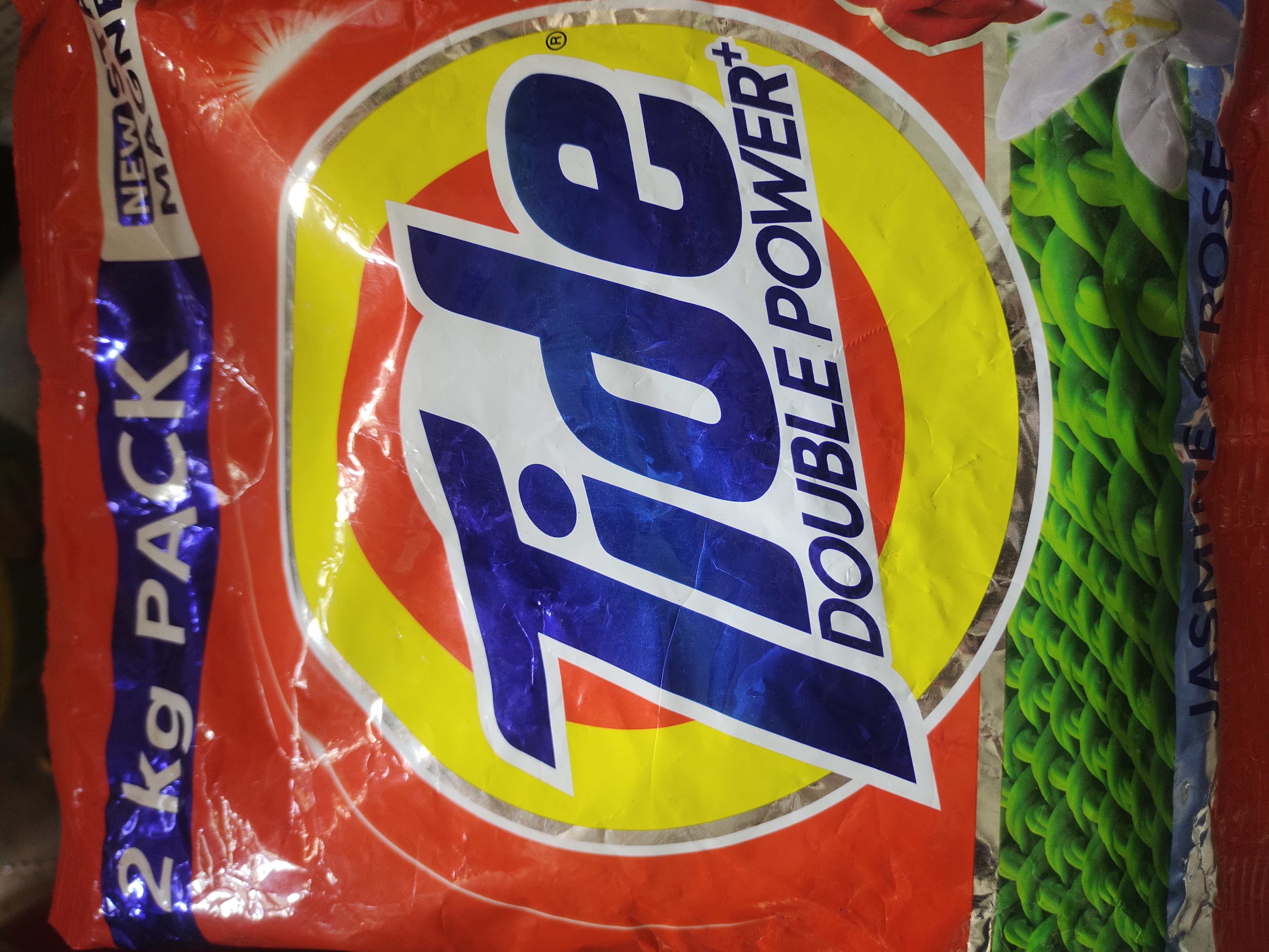 Tide + dobule power detergent powder Jasmin & rose