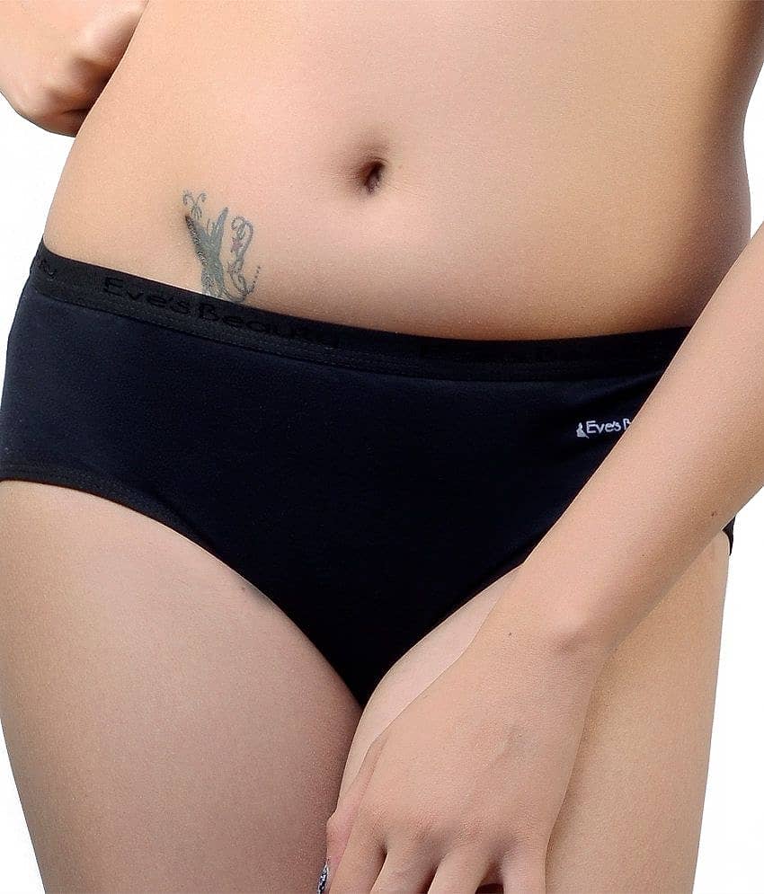 Eve's Beauty Pack of 3 Cotton Women's Briefs ( Multi Color ) view 2