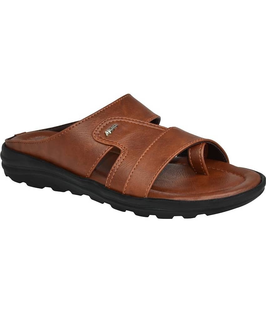 Ajanta - Tan Men's Sandals view 2