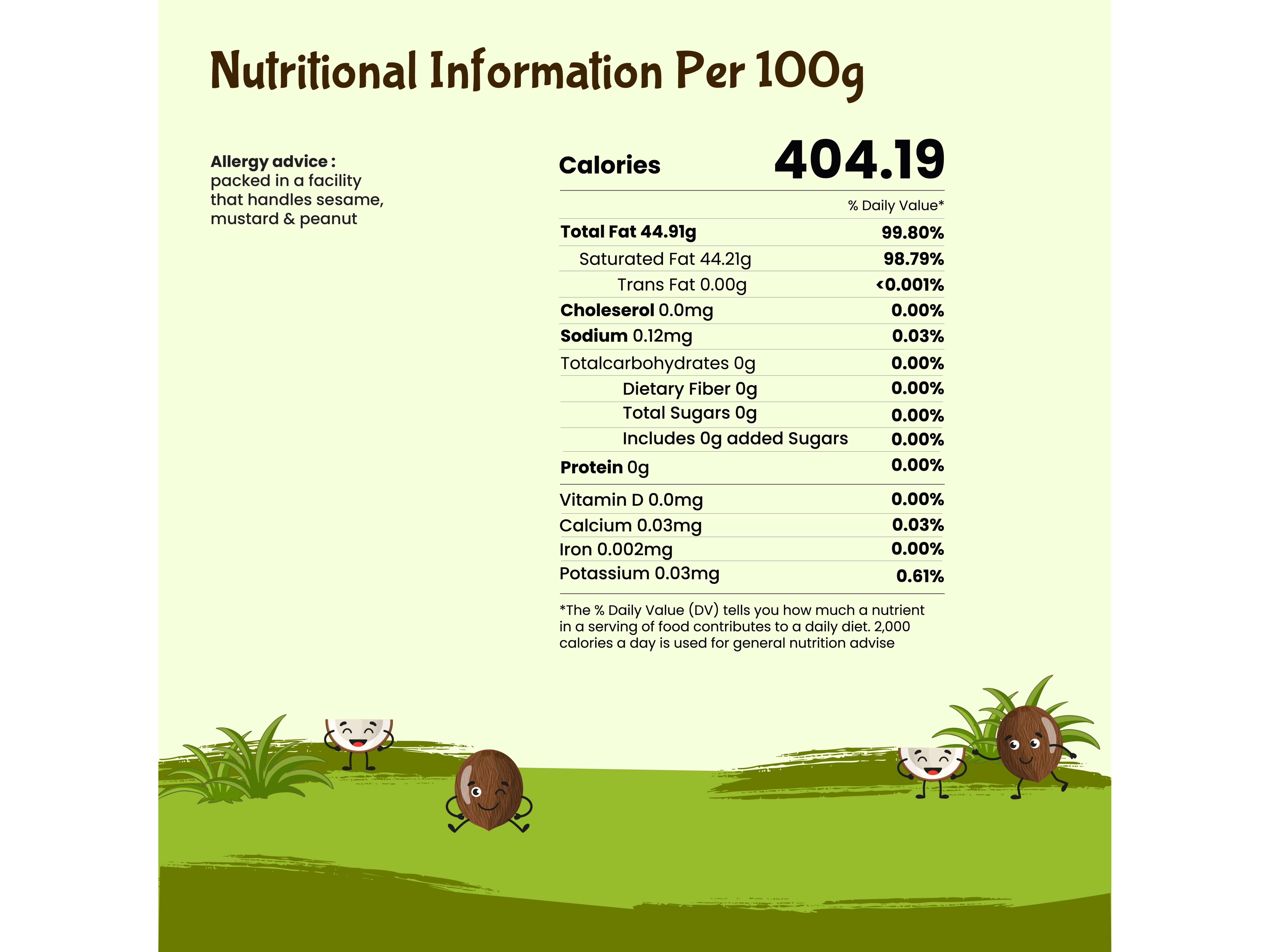 Rajamudi Organics Organic Cold-Pressed Dry 100% Pure Coconut oil - 3 Kilogram view 2