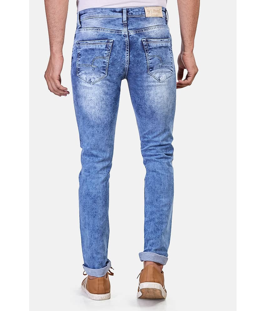 HJ HASASI Blue Regular Fit Jeans view 2