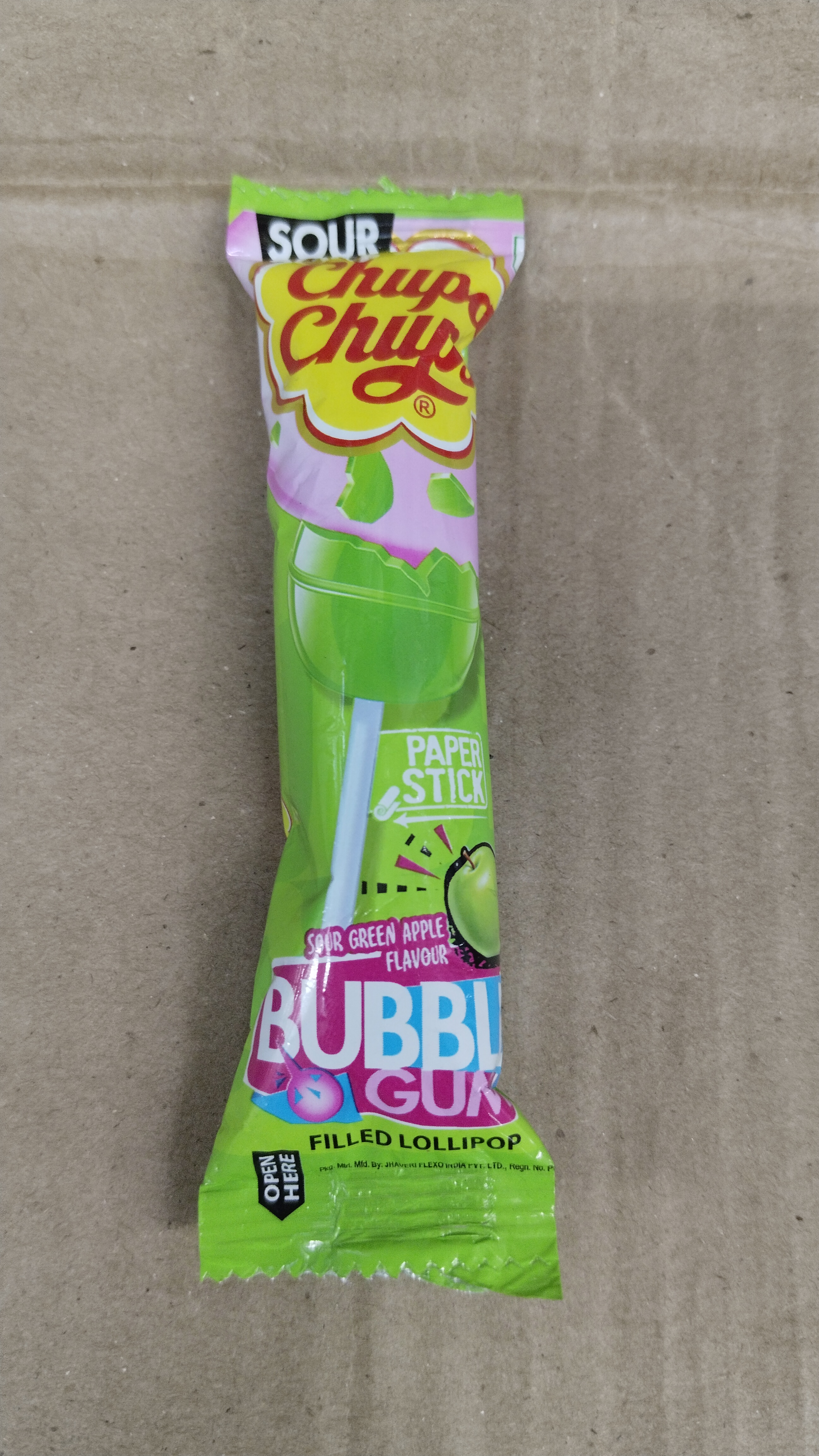Chupa chips Buble gum lollipop