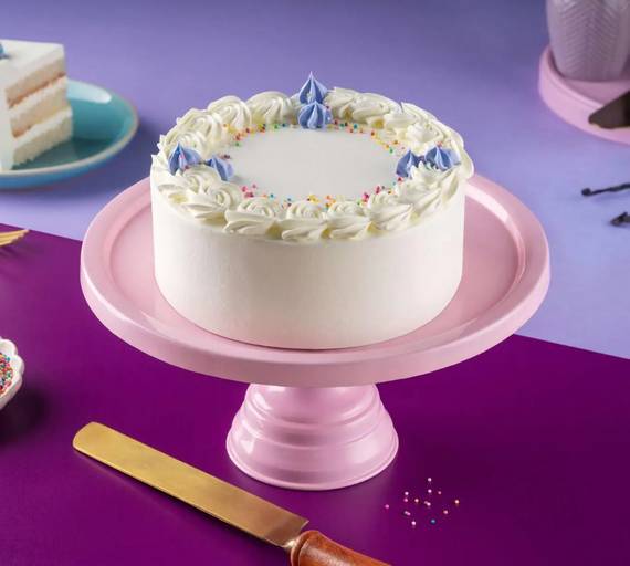 Eggless Vanilla Cake