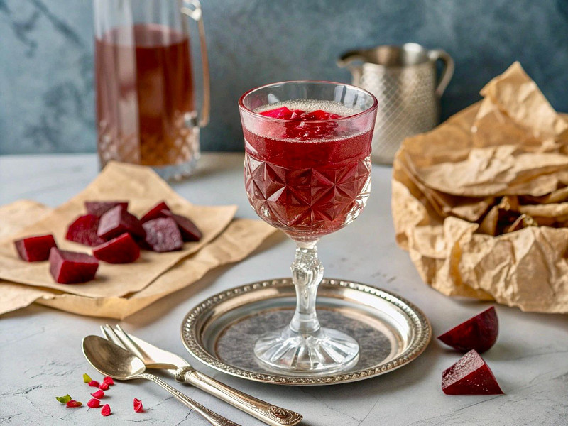 Beetroot & ginger kombucha