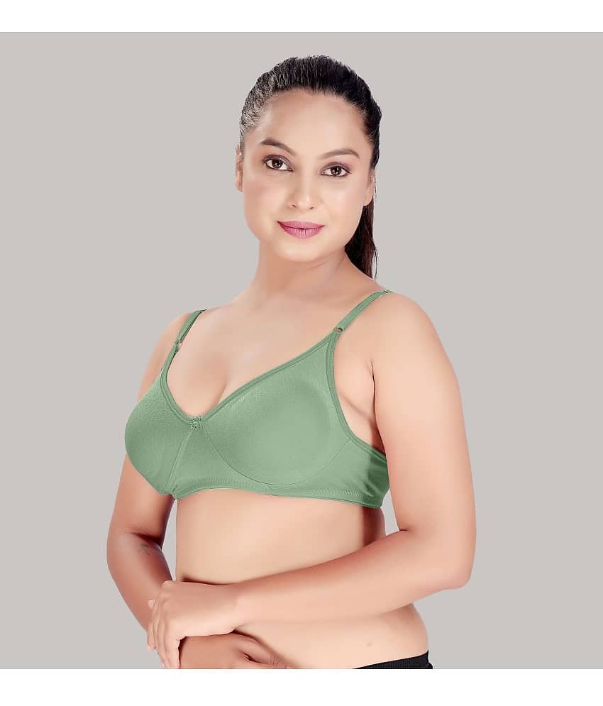 HAYA Pack of 2 Cotton Lightly Padded Women's Plunge Bra ( Multicolor ) view 2