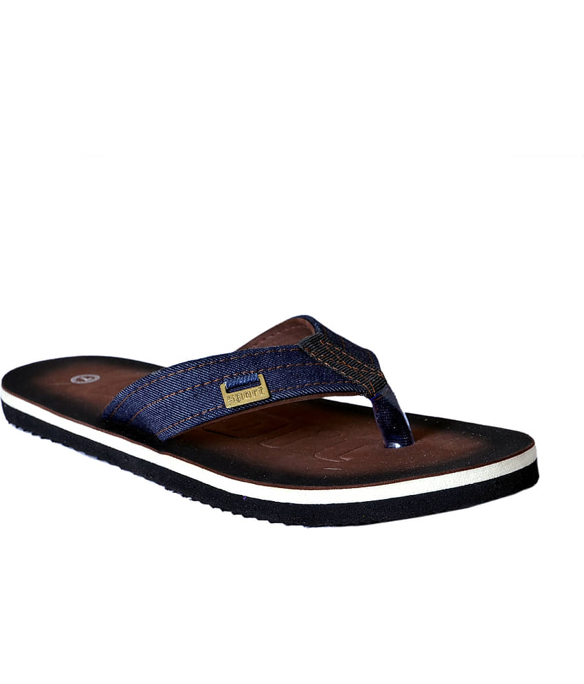 Crazy Bunny - Red Men's Thong Flip Flop view 2