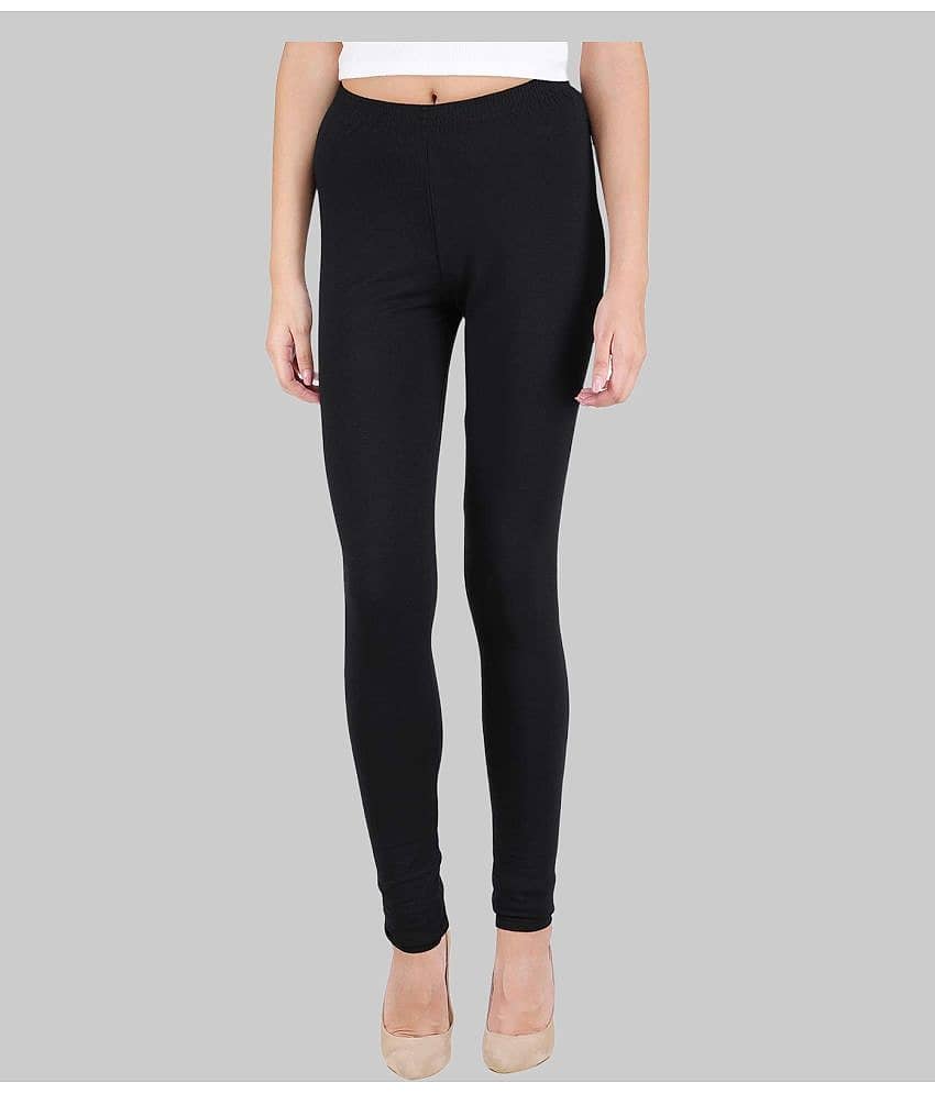FnMe - Multicolor Cotton Women's Leggings ( Pack of 3 ) view 2