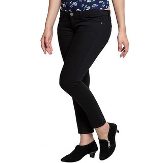 PV Women/Girls Black Denim Jeans view 2