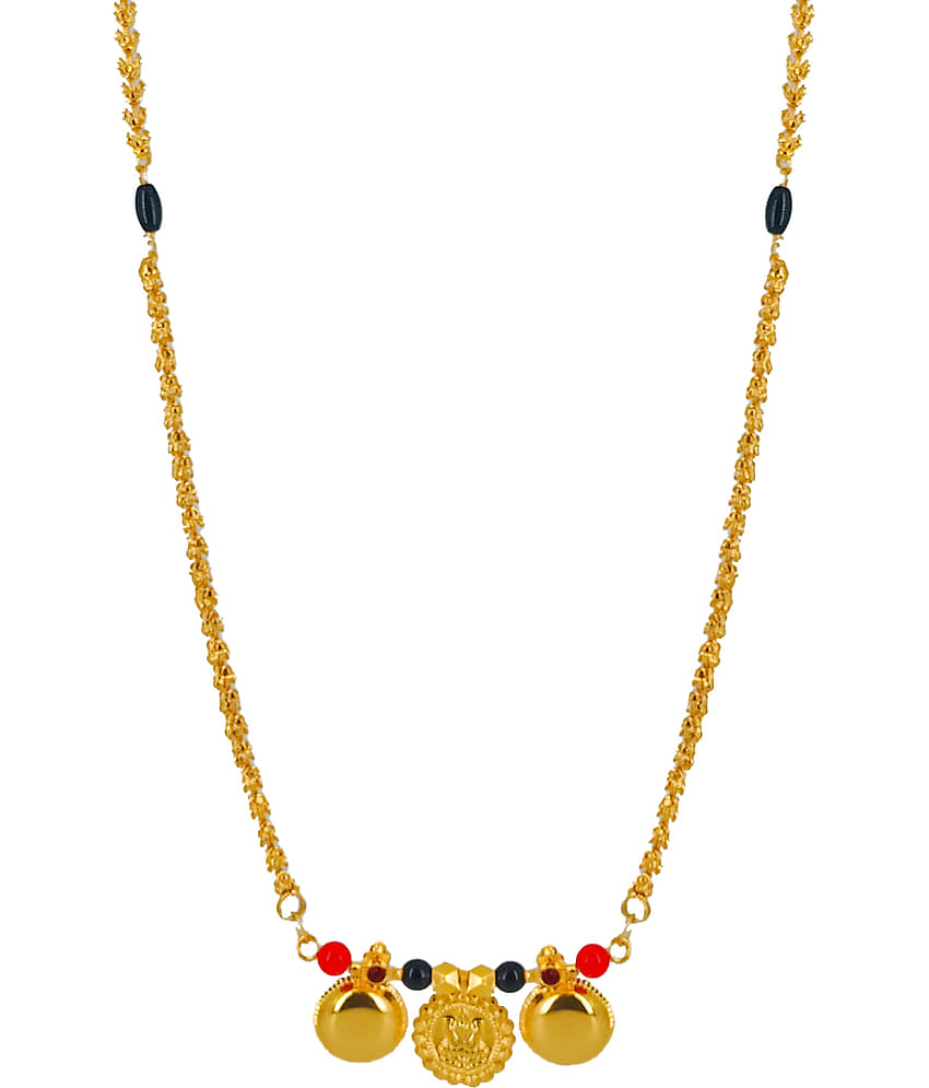 JIPPA Golden Mangalsutra ( Pack of 1 ) view 2