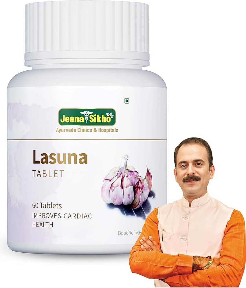 Jeena Sikho Lasuna Tablet | Effective For Overall Wellbeing, 60 Tablets