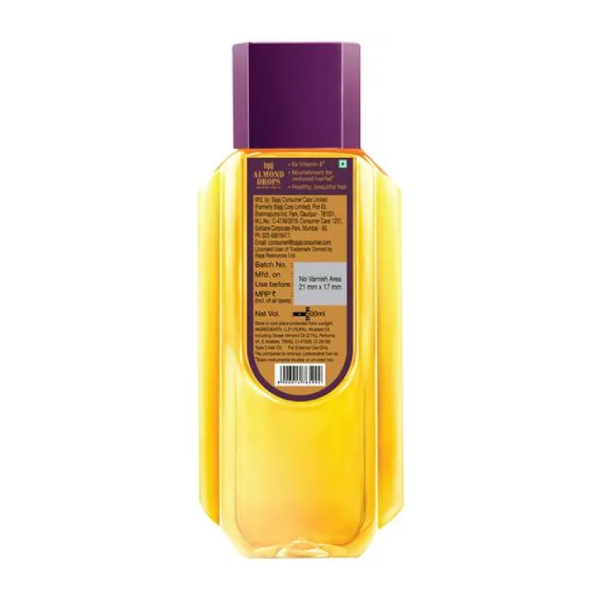 Bajaj Almond Hair Oil Drops 500 Ml view 2