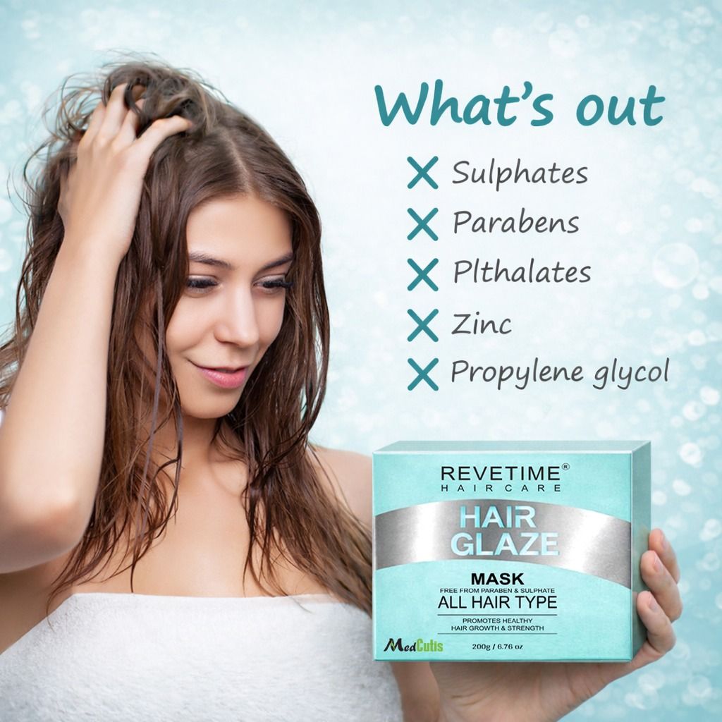 Revetime Hairglaze Sulphate Free Keratin Mask view 2