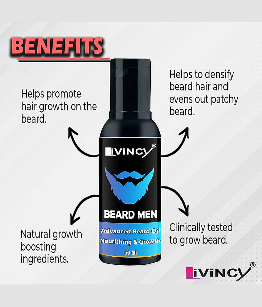 LIVINCY Argan Oil For a Shiny Beard Beard Oil 50 ml view 2
