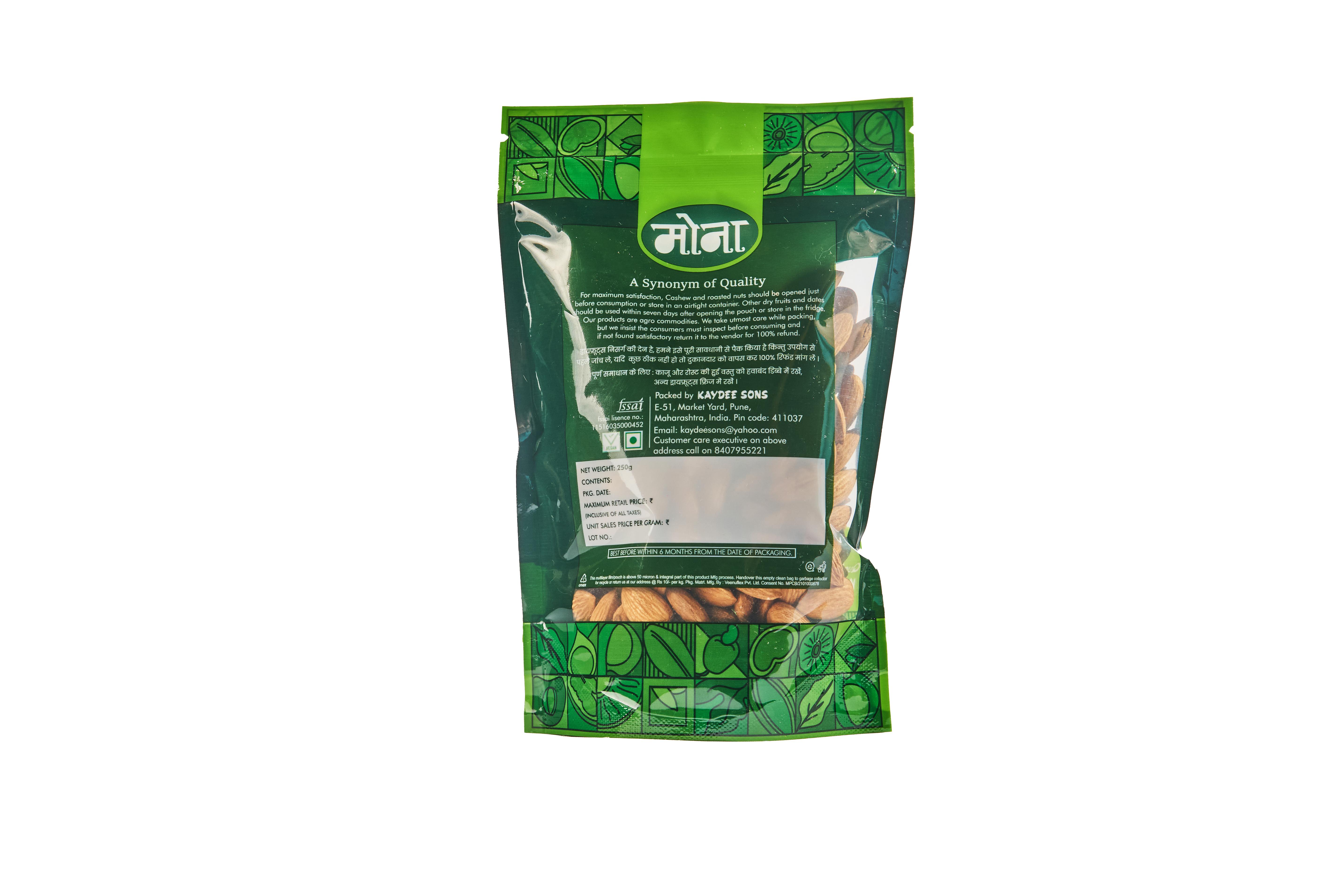 MONA Almonds Popular 250g view 2