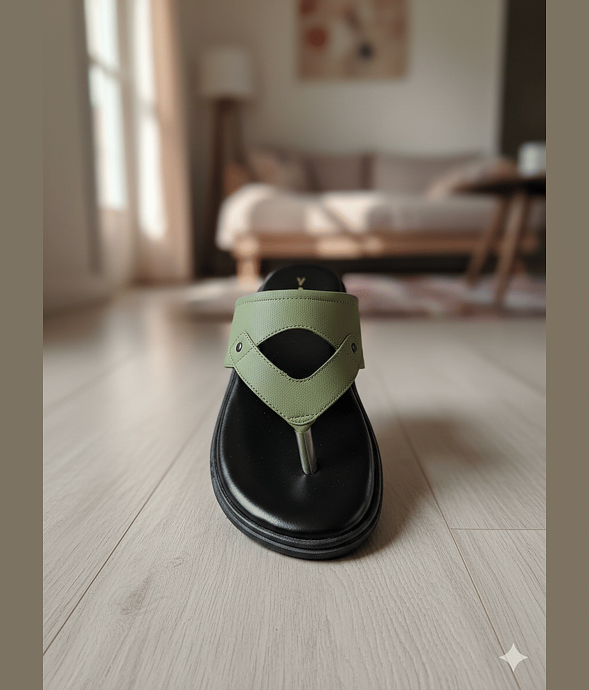 RAGE GAZE SL-GREEN - Green Men's Sandals view 2