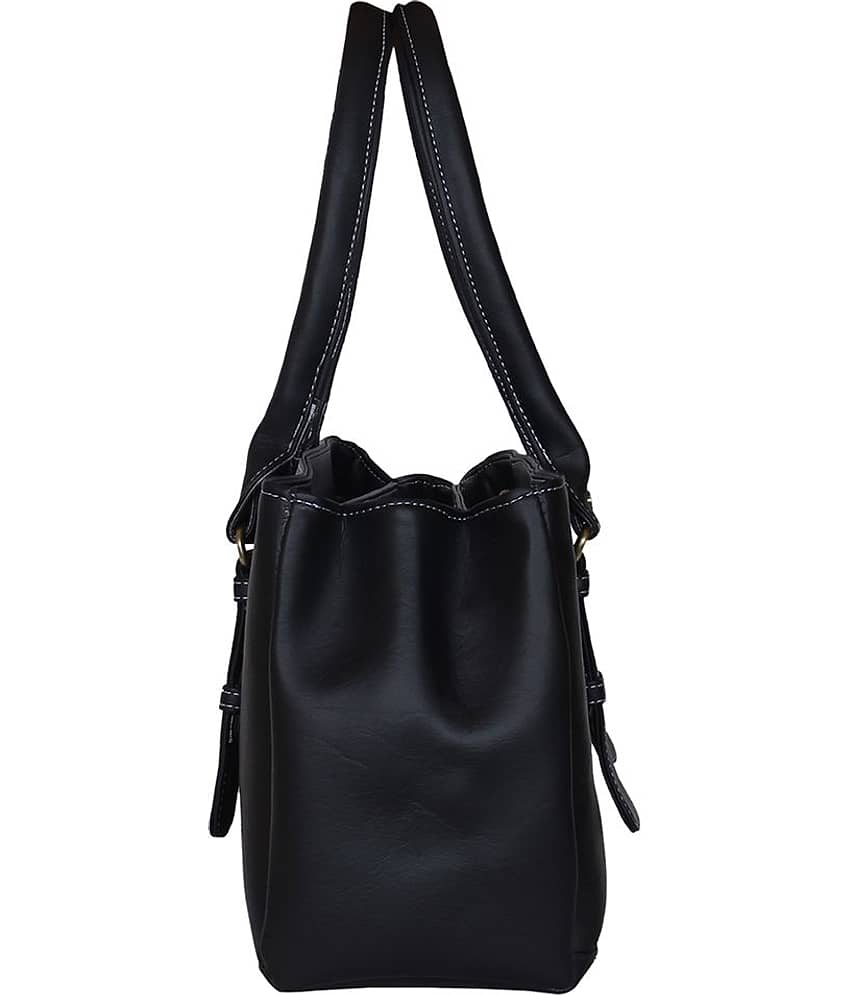 Fostelo - Black Fabric Shoulder Bag view 2