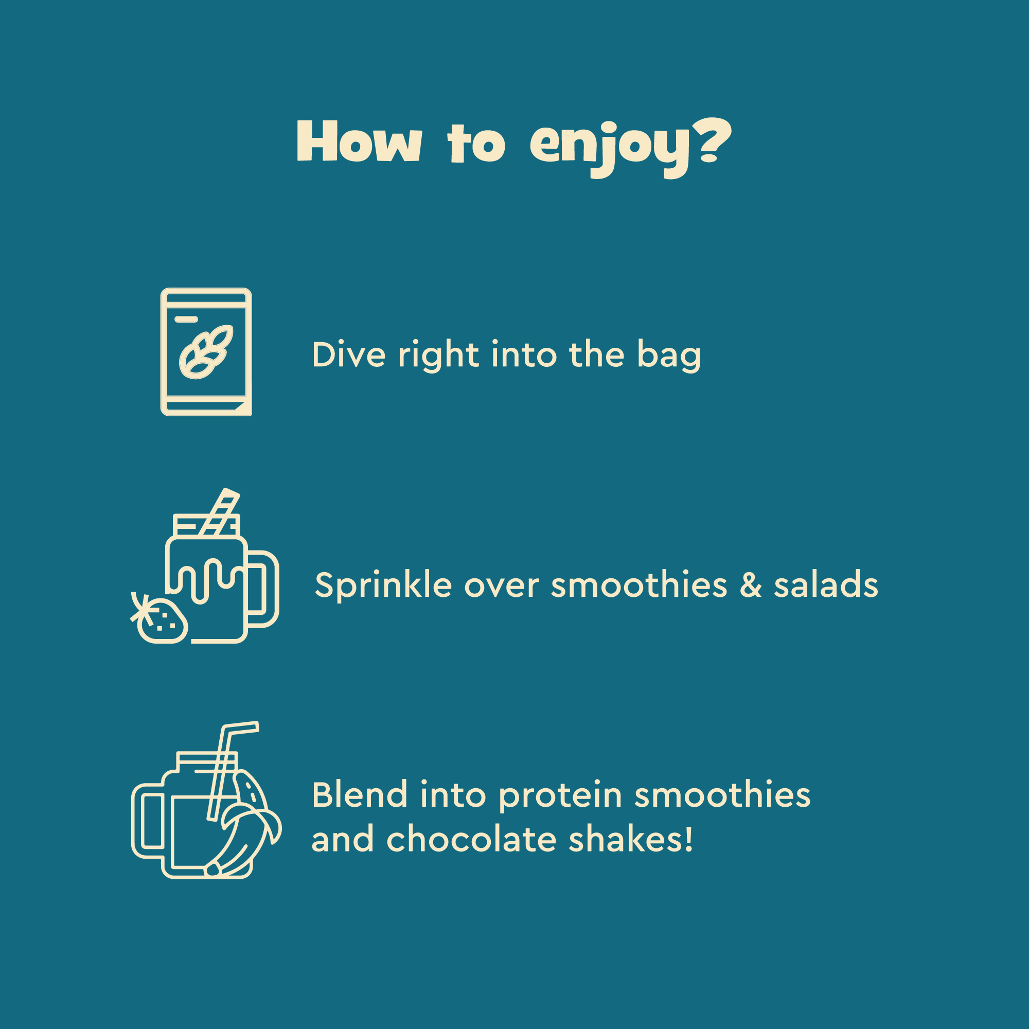 nourish you Protein Boost 6 in 1 Super Seed Mix view 2