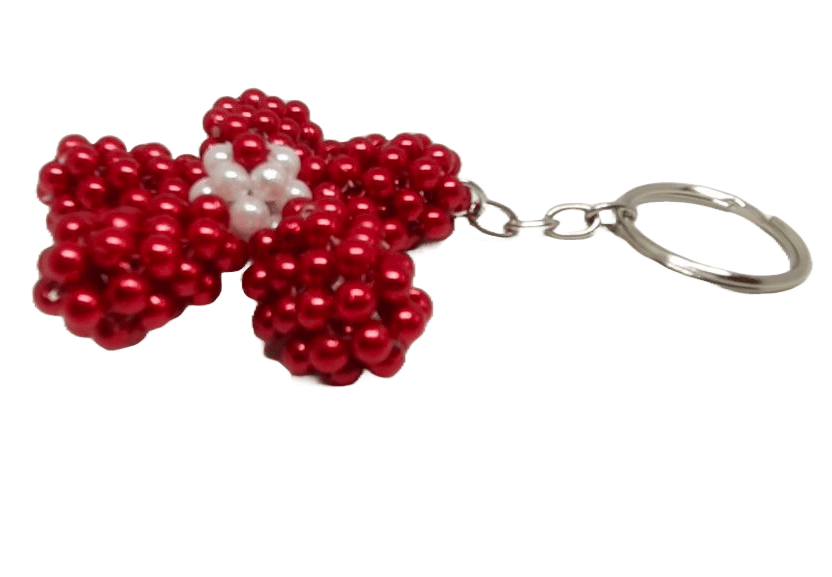 flower key chain 001 view 2