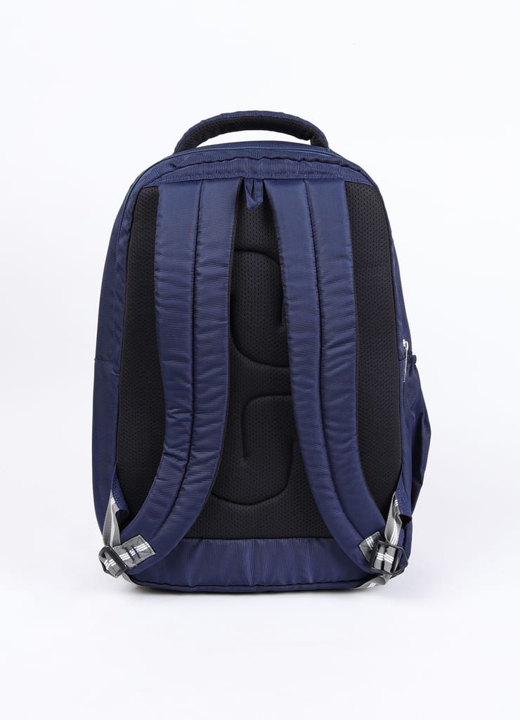 PB Pearlbags Den 20L Solid Backpack , 3 Compartments, Bottle Holder, Organizer, Premium Fabric, Water Resistant Anti Theft , School & College Bag for Boys and Girls, Office & Travel Bag for Men and Women view 2