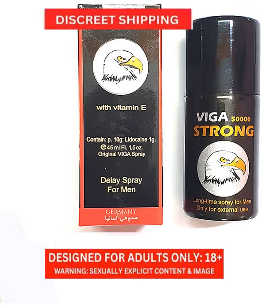 VIGA 50000 STRONG DELAY SPRAY FOR MEN view 2