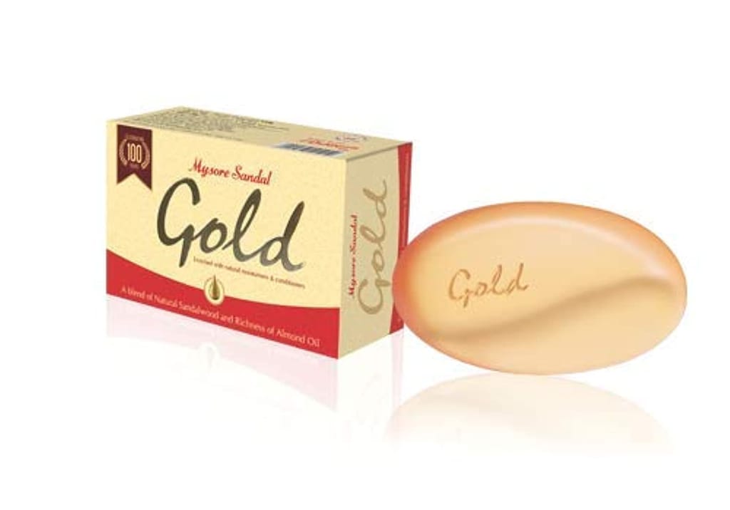 Mysore Sandal Gold Soap, 125 G (Pack Of 3)