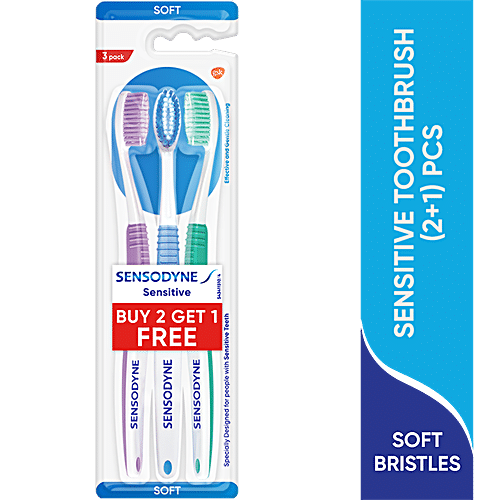 Sensodyne Ultsens Tooth Brush 2+1 Offer Pack