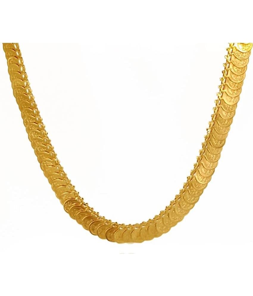 JIPPA - Golden Metal Necklace ( Pack of 1 ) view 2