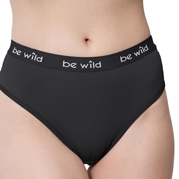BEWILD Women's Strechable Anti Microbial Micromodal Hipster Panty Pack of 3,6 view 2